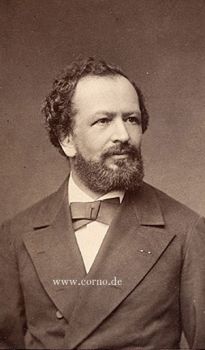 Carl Heinrich Hübler: Horn player of Royal Court Orchestra Dresden.   1877. Source: SLUB Dresden: MB.4. 2790, 5 Rara.