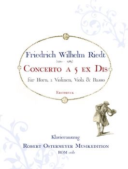 Riedt, Friedrich Wilhelm - Concerto für Horn