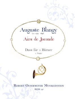 Blangy, Auguste - 1. Suite - Duos für 2 Hörner