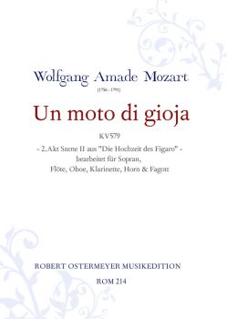 Mozart, Wolfgang Amade - KV 579 aus Figaro" Un moto di gioja"