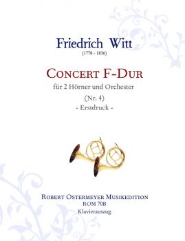 Witt, Friedrich - Concerto for 2 Horns F Major (No.4)