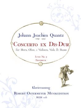 Quantz, Johann Joachim - Concerto ex Dis-Dur für Horn (Lund 9)