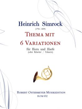 Simrock, Heinrich - Thema mit 6 Variationen