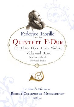 Fiorillo, Federico - Quintet for horn, flute (or oboe), violin, viola and basso