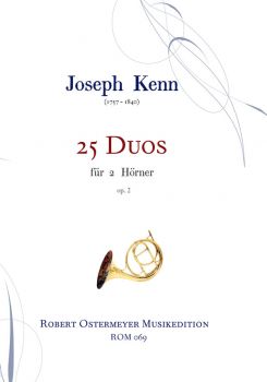 Kenn, Joseph - 25 Duos op.2 für 2 Hörner