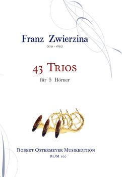 Zwierzina, Franz - 43 Trios für 3 Hörner