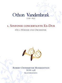 Vandenbroek, Othon - Symphonie concertante Eb major for 2 horns
