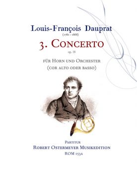 Dauprat, Louis-François - 3. Concerto  für Horn op.18