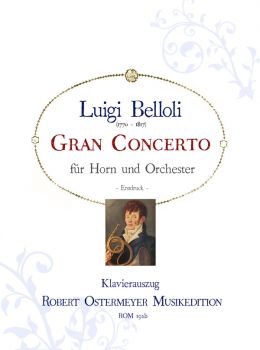 Belloli, Luigi - Gran Concerto  für Horn