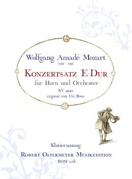 Mozart, W.A. - Konzertsatz KV 494a E-Dur für Horn