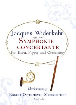 Widerkehr, Jacques - Symphonie concertante F-Dur für Horn und Fagott