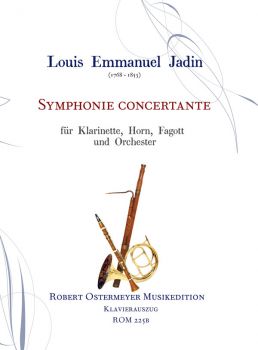 Jadin, Louis Emmanuel - Symphonie concertante F-Dur für Klarinette, Horn, Fagott