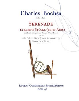 Bochsa, Charles - Serenade 12 kl. Stücke op.12 für Flöte, Oboe, Horn & Fagott