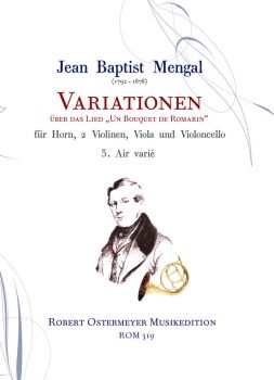 Mengal, J.B. - Variationen for Horn and String Quartet