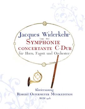 Widerkehr, Jacques - Symphonie concertante C-Dur für Horn und Fagott