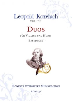 Kozeluch, Leopold - Duos for Violin and Horn