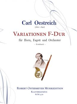 Oestreich, Carl - Variations F major for Horn, Bassoon and Orchestra