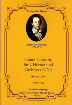 Rosetti, Antonio - RWV C60 Konzert für 2 Hörner F-Dur