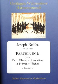 Reicha, Joseph - Parthia in B (4°493) für 2 Oboen, 2 Klarinetten, 2 Hörner und Fagott