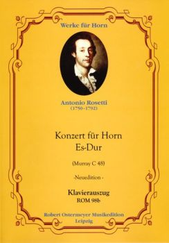 Rosetti, Antonio - RWV C48 Concerto Es-Dur für Horn