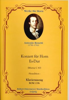 Rosetti, Antonio - RWV C41 Concerto Eb major for Horn