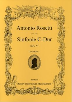 Rosetti, Antonio - Symphony C major   RWV A7