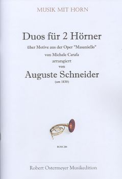 Schneider, Auguste - Duos for 2 Horns