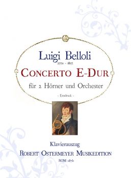 Belloli, Luigi - Concerto for 2 Horns E major