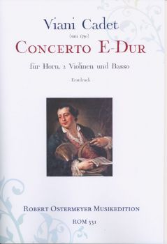 Viani - Concerto E major for horn, 2 violins and Basso