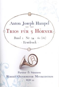 Hampel, Anton - Trios für 3 Hörner, Band 2 Nr. 34 - 60