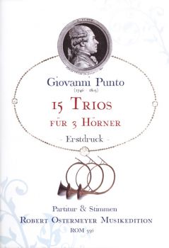 Punto, Giovanni - 15 Trios für 3 Hörner