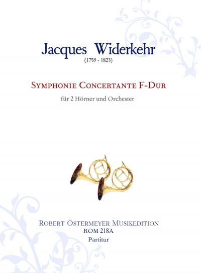 Widerkehr, Jacques - Symphonie concertante for 2 Horns