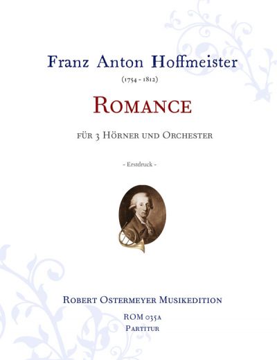 Hoffmeister, Franz Anton - Romance for 3 Horns and Orchestra