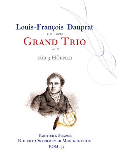 Dauprat, Louis-Francois - Grand Trio  für 3 Hörner op.26