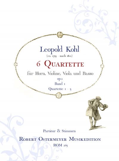 Kohl, Leopold - 6 Quartette op.2 Band 1