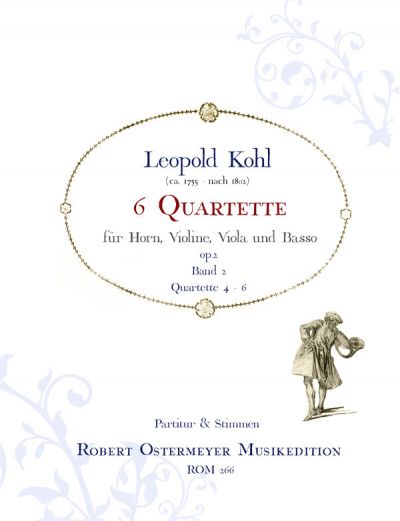 Kohl, Leopold - 6 Quartette op.2 Band 2
