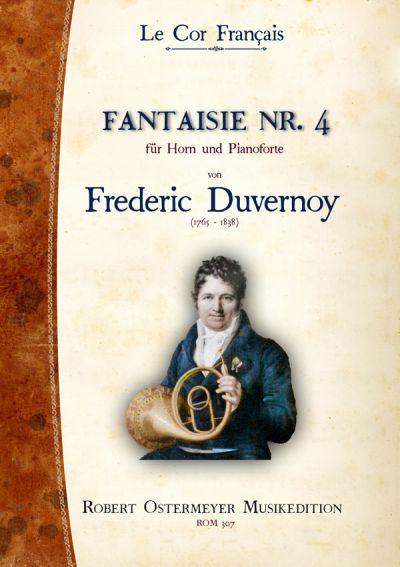 Duvernoy, Frederic - Fantaisie No. 4 for Piano and Horn