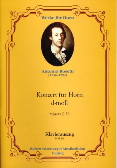Rosetti, Antonio - RWV C39 Concerto d-moll für Horn