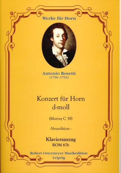 Rosetti, Antonio - RWV C38 Concerto d-moll für Horn