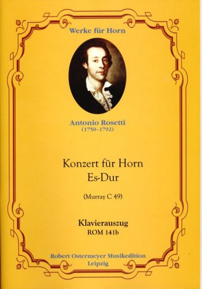 Rosetti, Antonio - RWV C49 Concerto Es-Dur für Horn