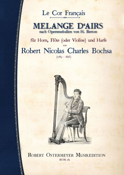Bochsa, Nicolas-Charles - Melange d`Airs for Flute, Horn and Harp