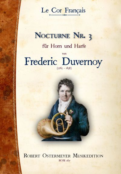 Duvernoy, Frederic - Nocturne No.3 for Horn and Harp