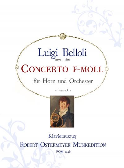 Belloli, Luigi - Concerto f-moll für Horn
