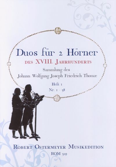 Duos für 2 Hörner des XVIII. Jahrhunderts - Heft 1